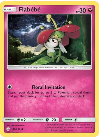 Flabébé #149/236 — Cosmic Eclipse