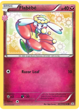 Flabébé RC17 — Radiant Collection (Generations)