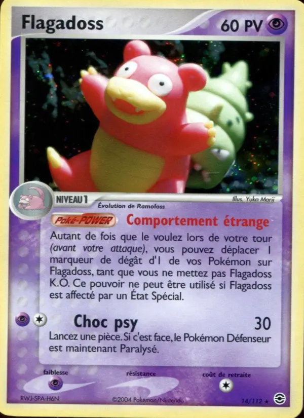 Flagadoss #14 — EX Rouge Feu & Vert Feuille