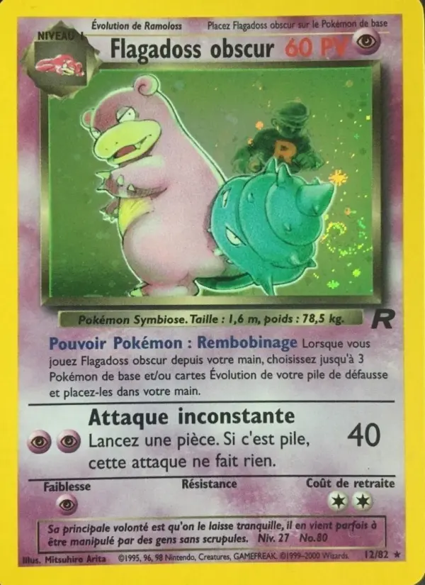Flagadoss obscur (première édition) #12 — Team Rocket (1ère Édition)