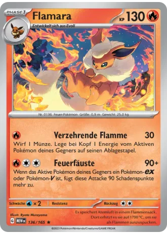 Flamara #136/165 — 151