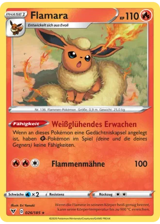 Flamara #26/185 — Farbenschock