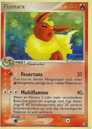 Flamara #5 — EX Verborgene Mächte