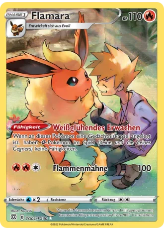 Flamara TG01 — Trainergalerie (Strahlende Sterne)