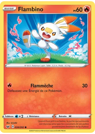 Flambino #30/202 — Épée et Bouclier