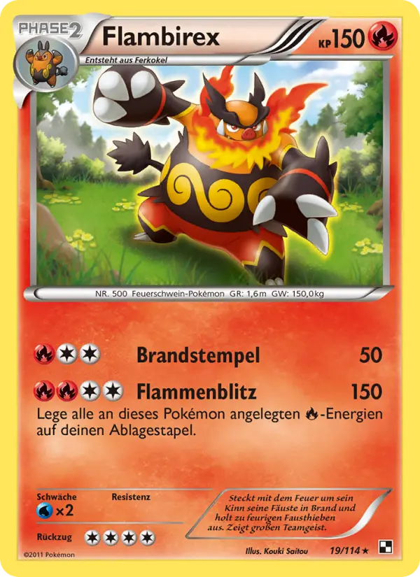 Flambirex #19 — Schwarz & Weiß