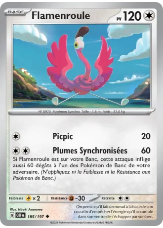 Flamenroule #185/197 — Flammes Obsidiennes