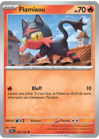 Flamiaou #032/162 — Forces Temporelles