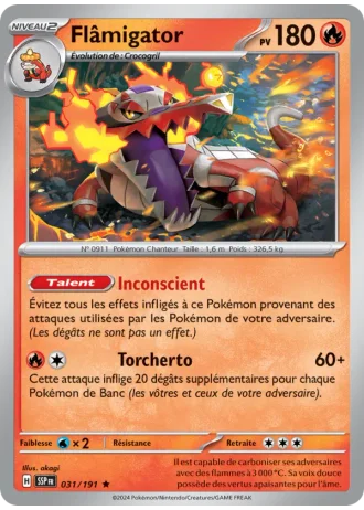 Flâmigator #031/191 — Étincelles Déferlantes