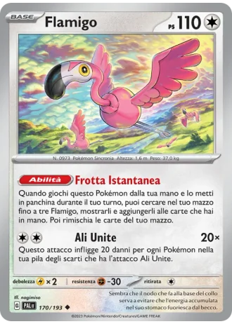 Flamigo #170 — Evoluzioni a Paldea