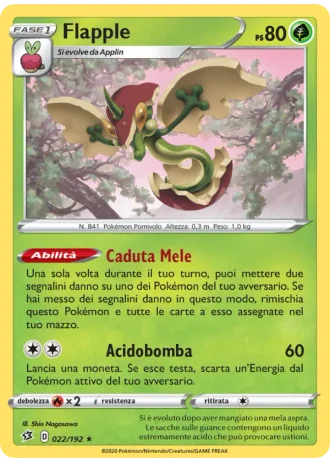 Flapple #22/192 — Fragore Ribelle