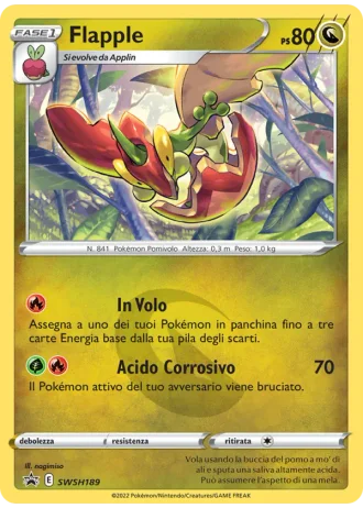 Flapple SWSH189 — Spada e Scudo Promos