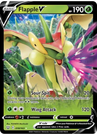 Flapple V #18 — Battle Styles