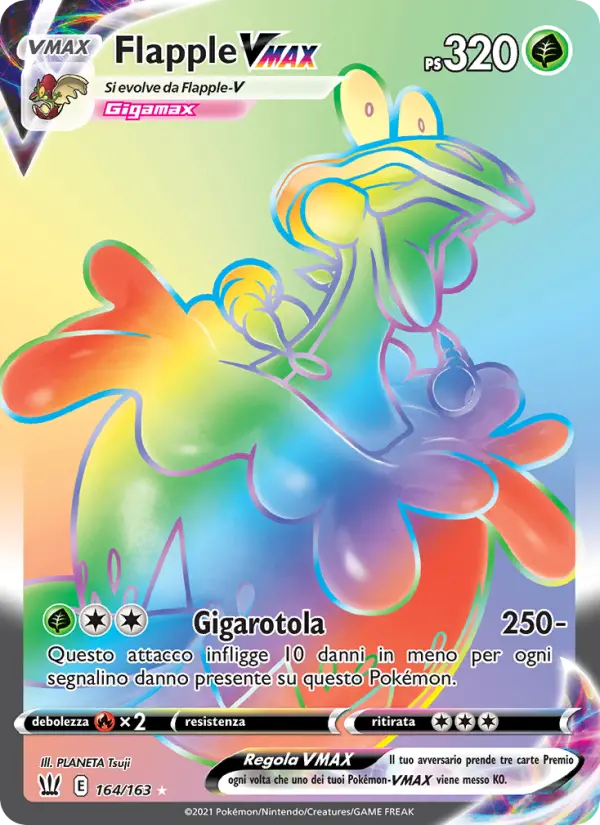 Flapple VMAX #164 — Stili di Lotta