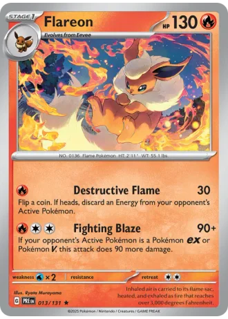 Flareon #013/131 — Prismatic Evolutions