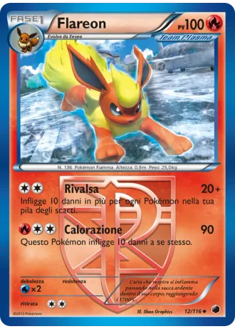 Flareon #12/116 — Glaciazione Plasma