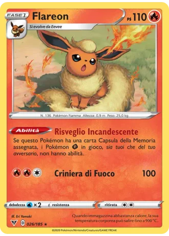 Flareon #26 — Voltaggio Sfolgorante