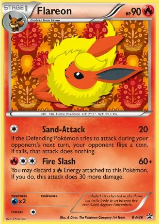 Flareon BW88 — Black & White Promos