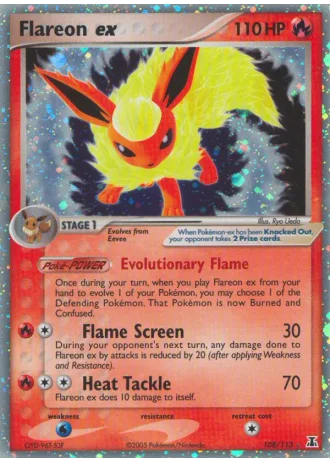 Flareon ex #108 — Delta Species