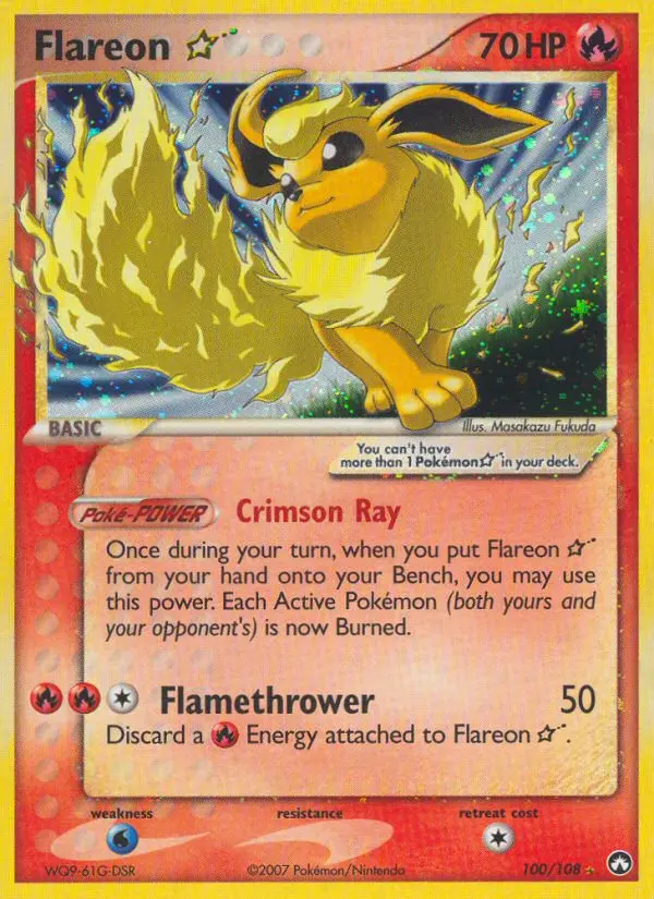 Flareon Gold Star #100 — Power Keepers