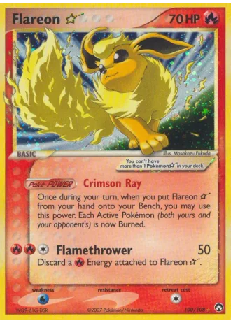 Flareon Gold Star #100 — Power Keepers