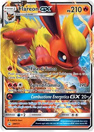 Flareon GX SM171 — Sole e Luna Promos