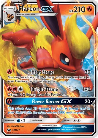 Flareon GX SM171 — Sun & Moon Promos