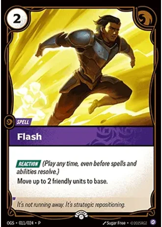Flash #011/024 — Organized Play Promos
