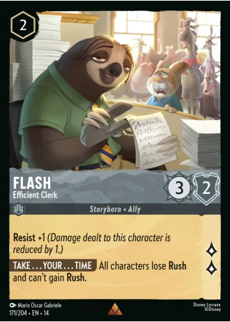 Flash - Efficient Clerk #171/257 — Hyperia City