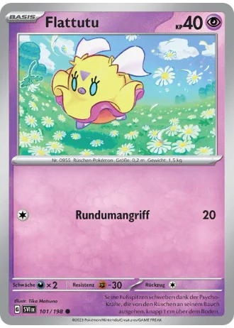 Flattutu #101/198 — Karmesin & Purpur