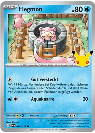 Flegmon #016/128 — 30 Jahre