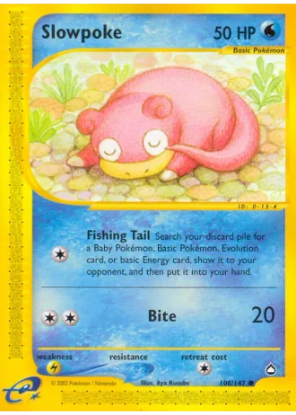 Flegmon #108/147 — Aquapolis