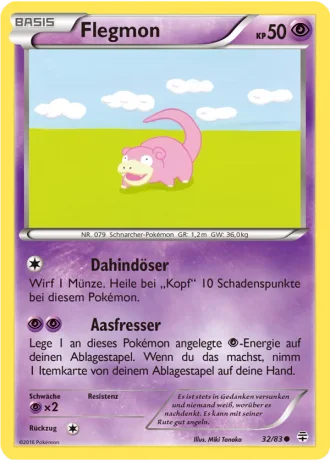 Flegmon #32/83 — Generationen