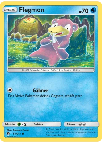 Flegmon #54/214 — Echo des Donners
