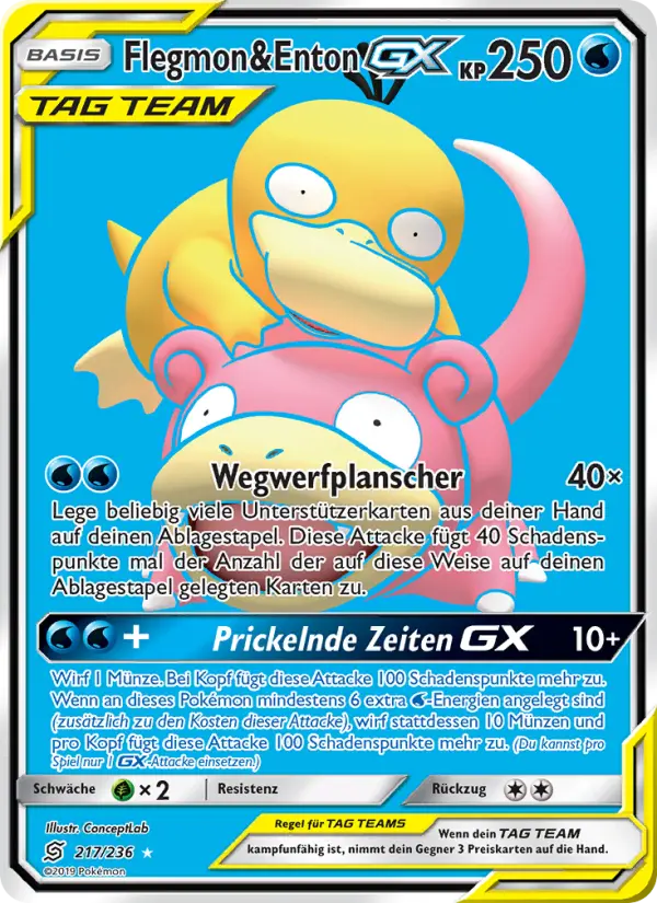 Flegmon & Enton GX #217 — Bund der Gleichgesinnten