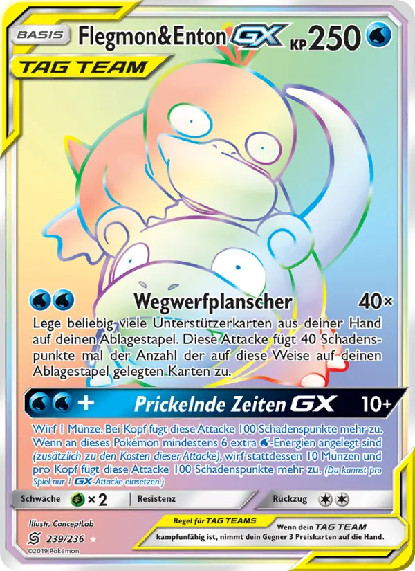 Flegmon & Enton GX #239 — Bund der Gleichgesinnten