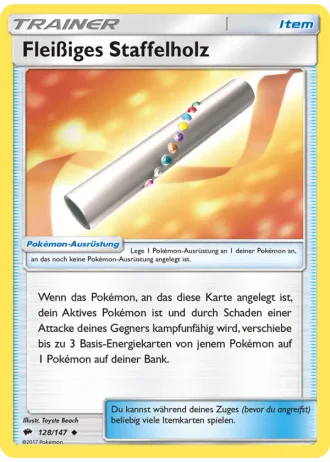 Fleißiges Staffelholz #128/147 — Nacht in Flammen