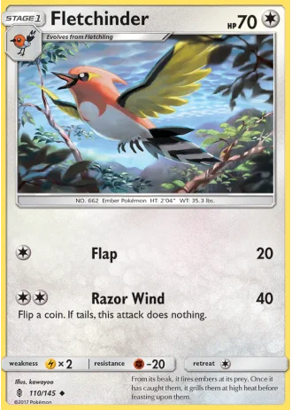 Fletchinder #110/145 — Guardians Rising