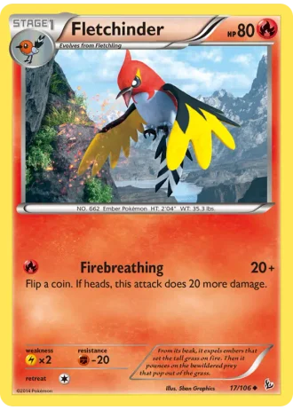 Fletchinder #17/106 — Flashfire