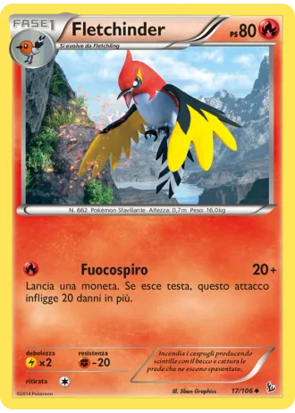 Fletchinder #17/106 — Fuoco Infernale