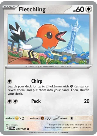 Fletchling #066/88 — Perfect Order