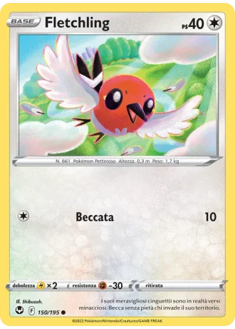 Fletchling #150 — Tempesta Argentata