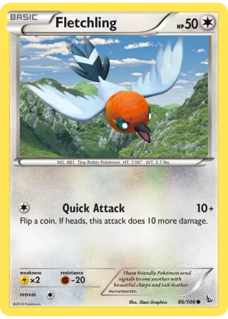 Fletchling #86/106 — Flashfire