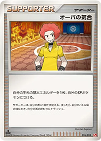 Flint's Willpower #16/18 — SP Deck Kit (Infernape)