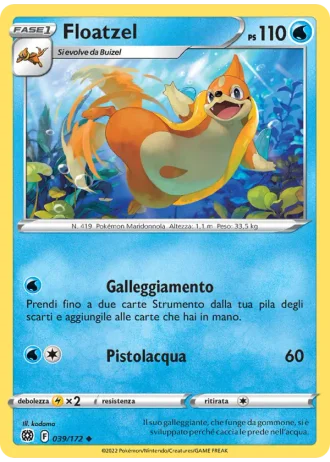 Floatzel #039 — Astri Lucenti