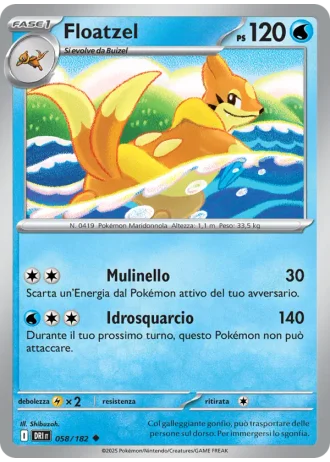 Floatzel #058 — Rivali Predestinati