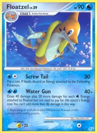 Floatzel #2 — DP trainer Kit (Manaphy)