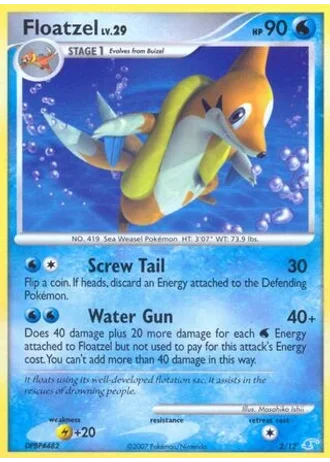 Floatzel #2 — DP trainer Kit (Manaphy)
