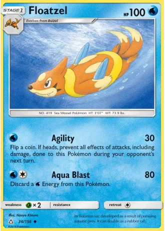 Floatzel #36 — Ultra Prism