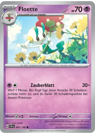 Floette #092/198 — Karmesin & Purpur